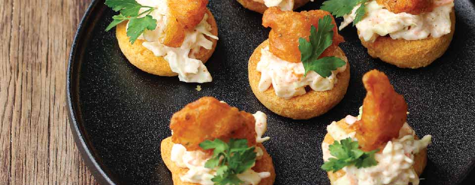 Battered Fish And Coleslaw Emotibites Canapes