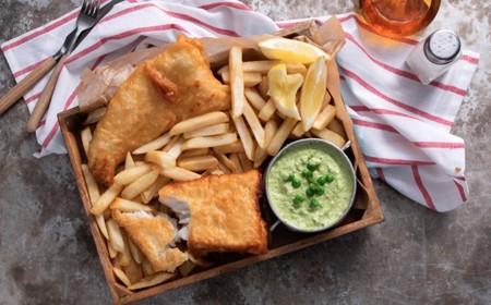 Fried Fish With Slap Chips