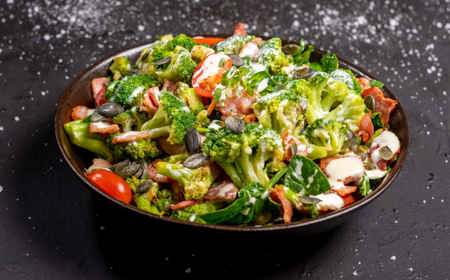 Broccoli and Bacon Salad