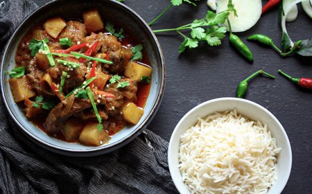 Lamb & Potato Madras