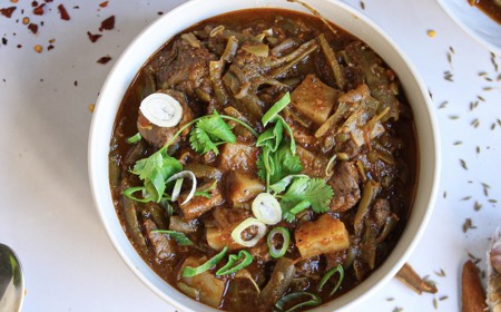 Lamb, Green Bean & Potato Stew