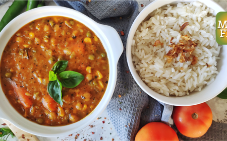 Mix Veg & Sweet Potato Stew