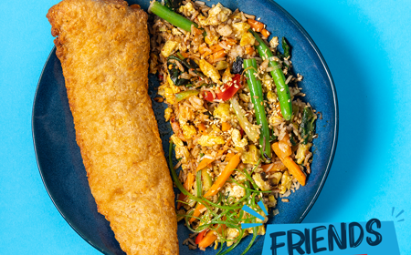 Egg Fried Rice With McCain African Stir Fry & Fish Friday