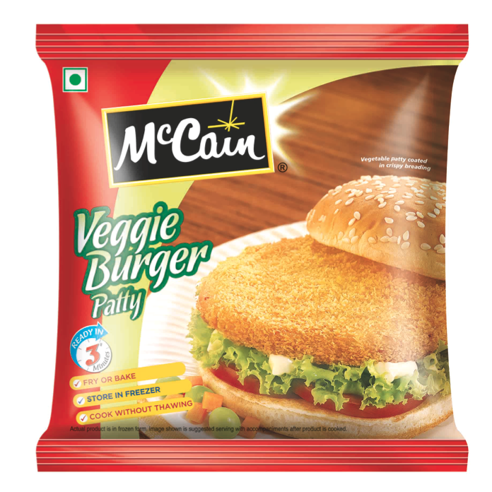 McCain Spicy Veggie Burger 360g Pack Photo