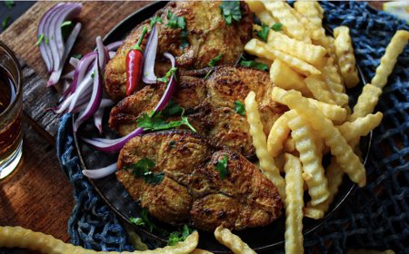 Masala Fried Fish & Chips