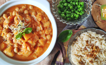 Butternut, Sweet Potato & Chickpea Stew