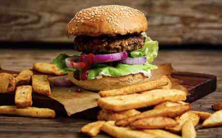 Feta & Lamb Burgers