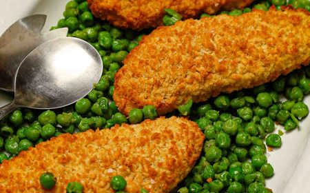 McCain Minty Garden Peas With Crispy And Chunky Fish