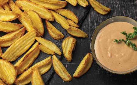 Crispers Served With Chilli Mayo Dip