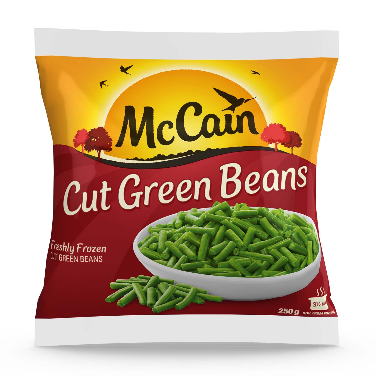 Cut Green Beans 250g Pack Photo