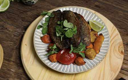 Balsamic Glaze Trout