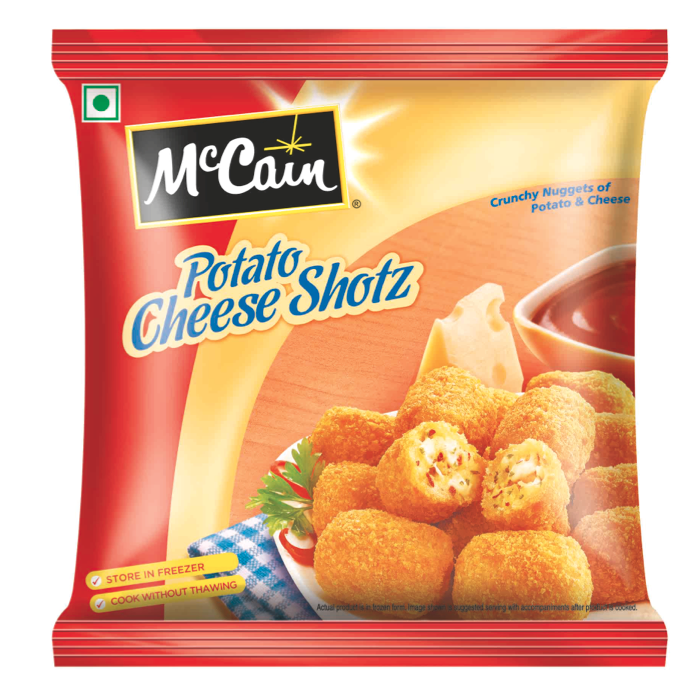 McCain Potato Cheese Shotz 250g Pack Photo