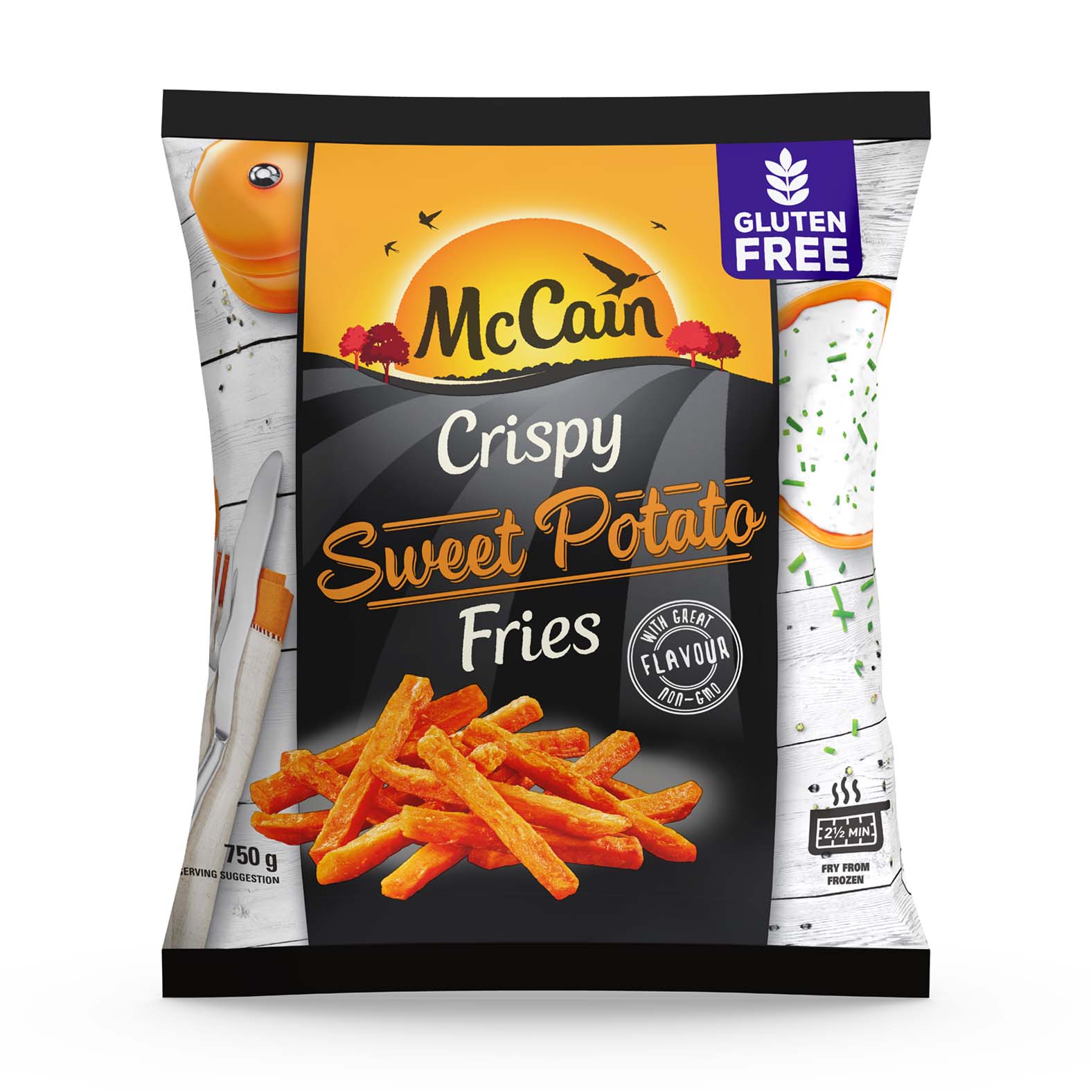 Crispy Sweet Potato Fries 750g