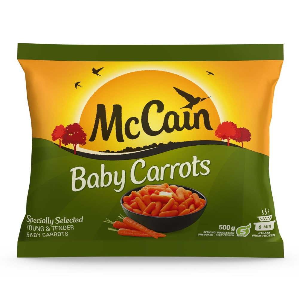 Baby Carrots 500g Pack Photo