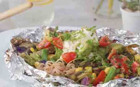 Mexican Mushroom Foil Pack