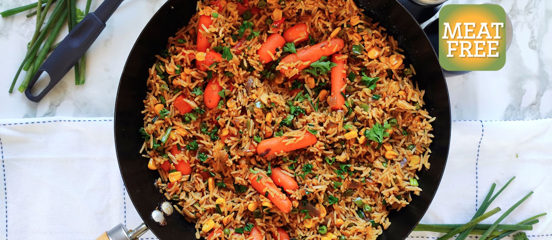 Basmati Rice & Veg Stir Fry