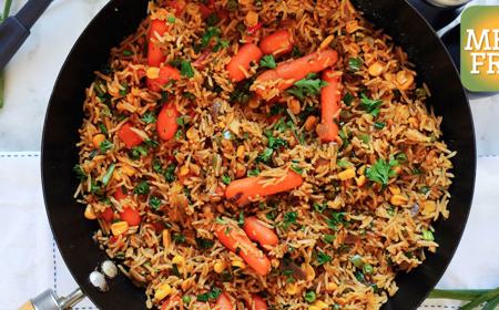 Basmati Rice & Veg Stir Fry