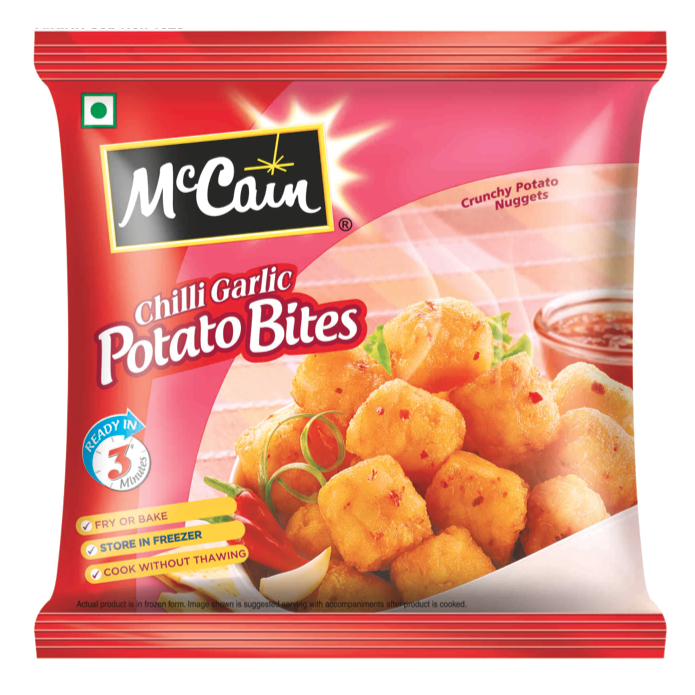 McCain Chilli Garlic Potato Bites 420g Pack Photo