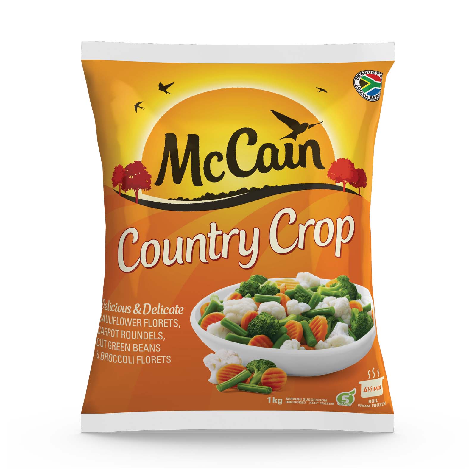 Country Crop 1kg, 600g & 250g