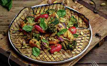 Aubergine Grilled Veg