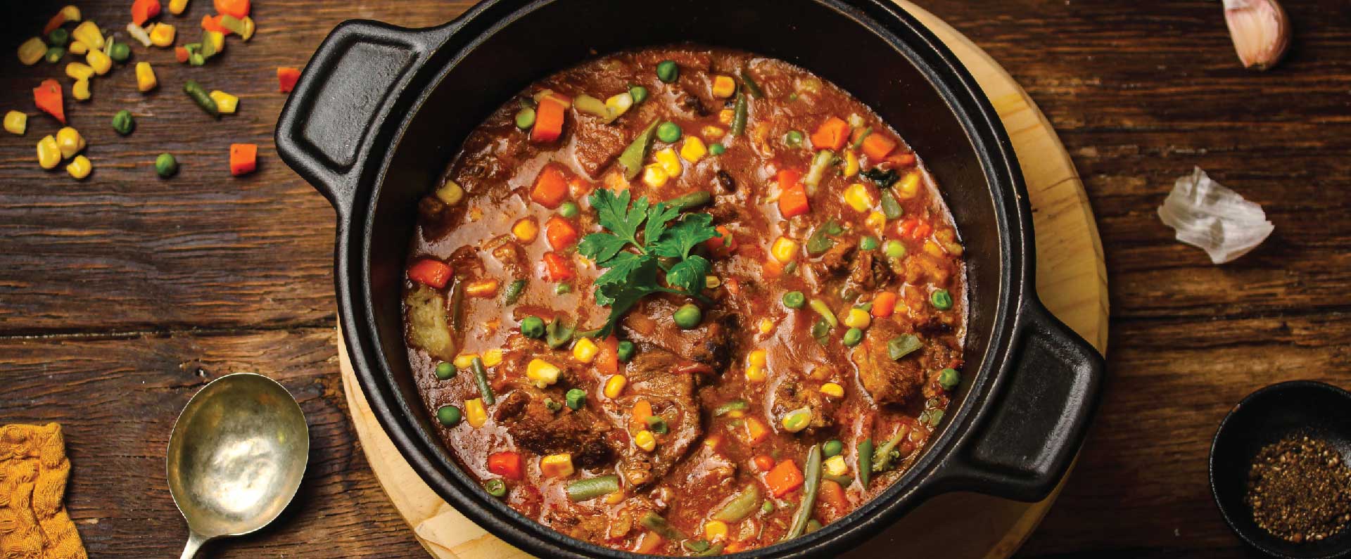 Beef And Veg Stew With McCain Mix Veg
