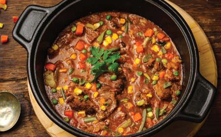 Beef And Veg Stew With McCain Mix Veg