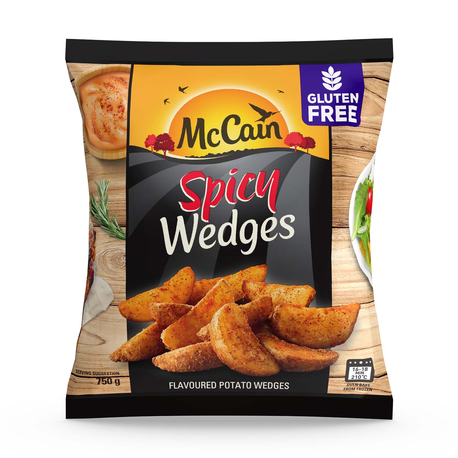 Spicy Wedges 750g