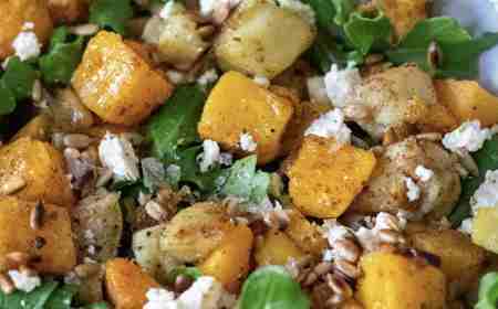 Roasted Butternut & Sweet Potato Salad