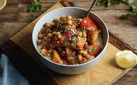 Moroccan Veg & Chickpea Tagine