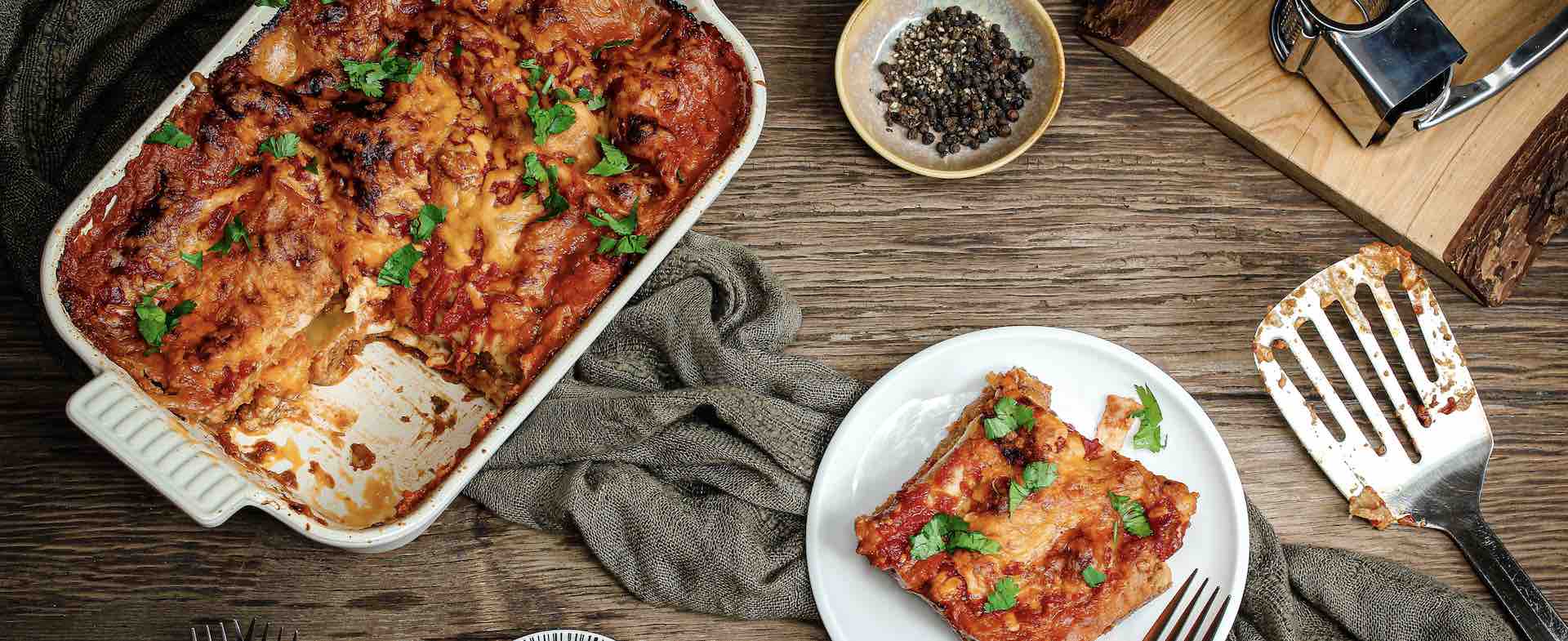 Mozzarella Stick Lasagna