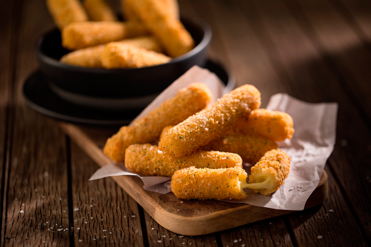 Our Menu Signature Mozzarella Sticks