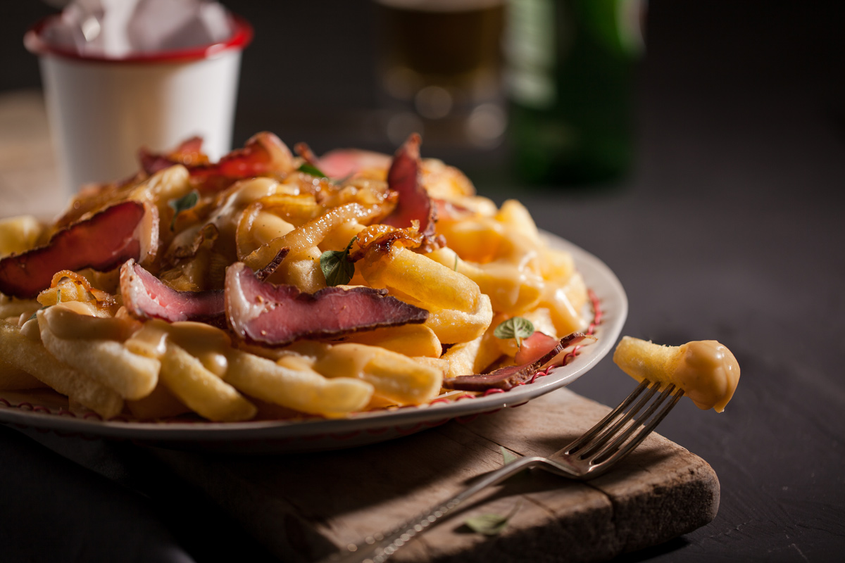 McCain Loaded Fries With Beer And Cheese Sauce