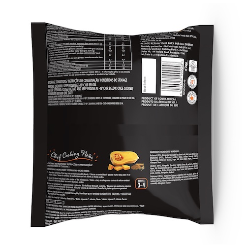 Mashed Butternut 400g Back Pack photo