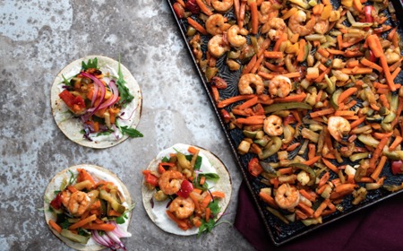 Prawn & Hawaiian Stir Fry Tacos