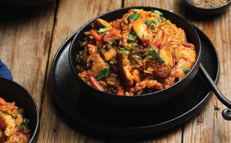 African Chicken And Rice Casserole