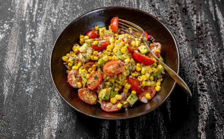 Sweet Corn and Avocado Salad