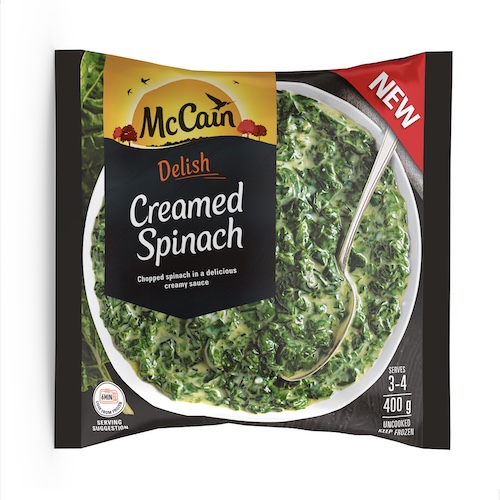 Creamed Spinach 400g Pack Photo