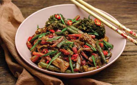 Broccoli And Veg Stir Fry