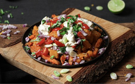 Loaded Sweet Potato & Pumpkin Fries